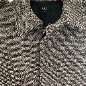 Amazing Rare APC military inspired coat! Large